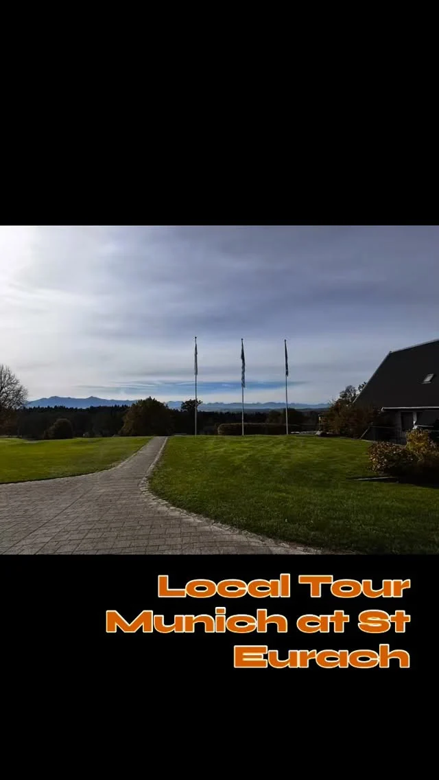 Not a very good round, but beautiful autumn atmosphere at @st.eurach Golf at the feet of the alps south of Munich… @uskidsgolfgermany Local Tour Munich, @golfstraubing 💪🥳