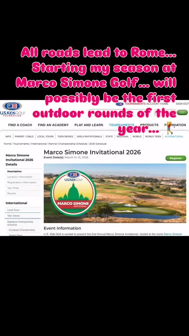 @u.s.kidsgolf @u.s.kidsgolf_italy @marcosimonegolf
